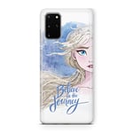 ERT GROUP Coque de téléphone Portable pour Samsung S20 Plus / S11 Original et sous Licence Officielle Disney Motif Elsa 015 Parfaitement adapté à la Forme du téléphone Portable, Coque en TPU