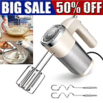 5 Speed Electric HandHeld Mixer Electronic Handheld Whisk Food Blender Egg Cake