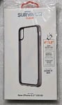 Griffin iPhone XS Max Survivor Clear/Black Tough ShockProof Slim Case Cover