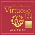 Cordes Larsen pour violon Virtuoso basse tension Volume élevé de réponse rapide facile à jouer Ensemble E avec passant Medium