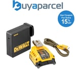 Dewalt DCB094K 18v USB Port Fast Battery Charger 15 Min Flexvolt Powerbank