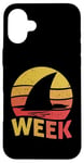 iPhone 16 Plus 2025 Week Retro Shark Fin Lover Sea Ocean Animal Summer Trip Case