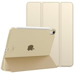 MoKo for iPad Air 6th Generation 11 Inch Case M2 2024/ iPad Air 5th Gen Case 2022/ iPad Air 4th Gen Case 2020,iPad Air 11'' Case with Translucent Hard Back Cover,iPad Air 6/5/4 Case,Champagne Gold