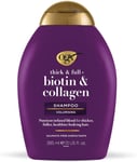 OGX Biotin & Collagen Hair Thickening Shampoo, 385Ml