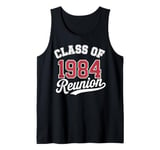 Class of 1984 Reunion Back to School Alumni Gift Tank Top