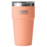 Yeti Rambler 20 oz (591 ml) Stackable Cup (Lowcountry Peach)