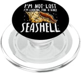 Im Not Lost - Im Looking For A Rare Seashell PopSockets PopGrip pour MagSafe