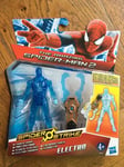 Amazing Spider-Man 2 Spider Strike 3.75 inch Figure - Shock Snare Electro New!