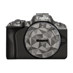 Autocollant de corps d'appareil photo pour IL EOS R100,autocollant de peau de protection,film rond en vinyle,manteau de protection anti-rayures - Type A-For Canon EOS R100