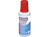 Donau Stämpelfärg, 30 Ml, Röd