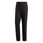 adidas Men Essentials Plain Stanford Pants - Black, Large/Small