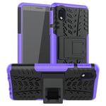 Samsung Galaxy A01 Core      Heavy Duty Case    Purple