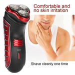 3D Men's Rotary Electric Shaver Rechargeable Bald Head Shaver Beard Trimmer Set