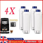 4pcs Water Filter for Delonghi Coffee Machine Water Filter ECAM ETAM EC DLSC002