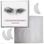 100 Protection Foam paper Pads For Eyelash Tinting with Refectocil type tint Dye