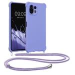 Crossbody Case for Xiaomi 11 Lite 5G NE Mi 11 Lite 5G with Neck Lanyard Strap