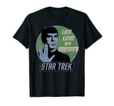 Star Trek Original Series Spock Prosper Retro Badge T-Shirt T-Shirt