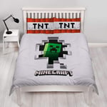 Minecraft Dynamite Double Bed Duvet Cover, Official Licensed