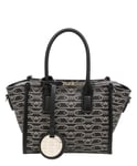 Emporio Armani sac à main femme eagle monogram EW000371AF11951FC033 Black - Ecru