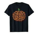 Pumpkin Video Game Controller Gamer Halloween T-Shirt