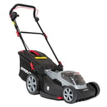 Sprint 2x18V (36V) Lithium-Ion 44cm Cordless Lawn Mower 440P18V, Powered by Briggs & Stratton, up to 640 m2, Including 2x 5Ah Battery and Dual Charger, 5 Years Warranty