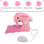 Children Sewing Machine Toy Easy To Use Miniature Electric Sewing Toy For