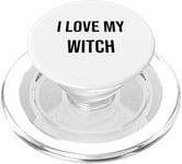 I Love My Witch PopSockets PopGrip for MagSafe