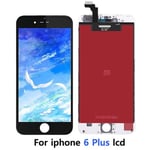 Aaa+-laatuinen yhteensopiva Iphone 6 Plus LCD-kosketusnäytön digitoija kokoonpanon korjausosat Yhteensopiva Iphone 6 Plus LCD-näyttö