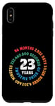 Coque pour iPhone XS Max 23 Years of Being Awesome Spiral Mois Jours Heures Seconds
