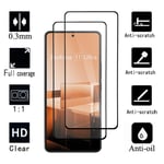 2X For Asus ZenFone 11 Ultra 5G FULL Coverage Tempered Glass Screen Protector