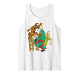 Christmas Scooby Doo Shaggy Decorate Tree Holiday Tank Top