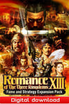 Romance of the Three Kingdoms XIII: Fame and Strategy Expansion Pack -