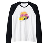 Pixar Cars Dinoco Sunset Raglan Baseball Tee