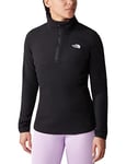 THE NORTH FACE - Women's Resolve Fleece Jacket With Quarter-Zip - TNF Black, XS