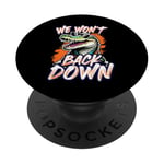 We Won't Back Down Vintage Swamp Gator PopSockets PopGrip Adhésif