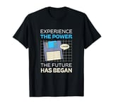 The Future Has Began Storage Device Funny Floppy Disk T-Shirt