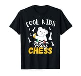 Chess Funny Bear Chess Player Chess Boys Chess Kids T-Shirt