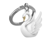 METALMORPHOSE - Porte-clés Cygne - Porte-clés Élégant - Accessoire Original - Cadeau Femme - MTM143-01