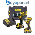 Dewalt DCK266P2T 18v Brushless DCD796 Combi Drill DCF887 Impact Driver 2 x 5.0ah