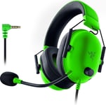 V2 X - Casque Gaming Esports Multiplateforme (Haut-parleurs TriForce de 50mm, Annulation Passive du Bruit Avancée, Son 7.1 Surround, Microphone Cardioïde) Vert