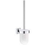 Grohe - QuickFix Start Cube - Brosse de toilette avec support mural, verre/chrome 40977000