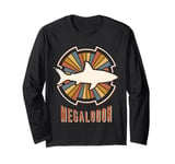 Megalodon Whisperer Vintage Classic Retro Animal Love Long Sleeve T-Shirt