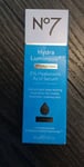 No7 HydraLuminous Hydrating 2% Hyaluronic Acid Serum 30ml Brand New