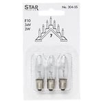 Star Trading E10 lampa 3-pack 3W