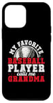 Coque pour iPhone 12 mini Matching Family Photo Baseball Gift - Grandma Mother's Day