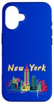 Coque pour iPhone 16 Panorama urbain de New York