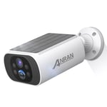 ANRAN 4MP Caméra Surveillance solaire WiFi Extérieur sans Fil,compatible avec le KIT de surveillance ANRAN