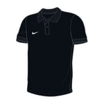 Nike Team Core T-Shirt Garçon, Noir/Blanc, FR : XL (Taille Fabricant : XL)