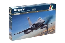 Italeri Rafale M, Monteringssats, 1:72, Rafale M, Militärflygplan, Grå, Frankrike