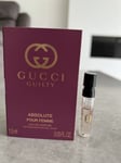 GUCCI GUILTY ABSOLUTE POUR FEMME 1.5ml EDP SAMPLE SPRAY New💖💖